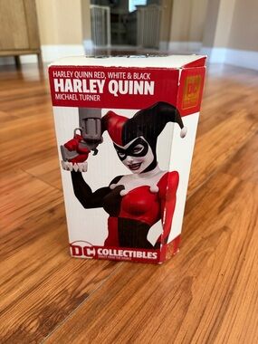 DC Collectibles Harley Quinn Red & Black Figure by Michael Turner